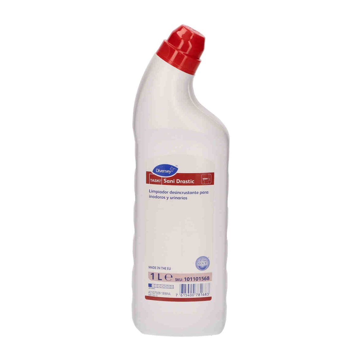 TASKI | Sani Drastic - Limpiador desincrustante enérgico para inodoros y urinarios - 1 L