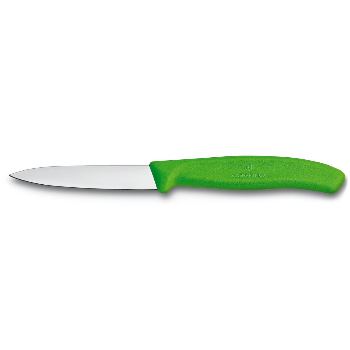 Victorinox coltello spelucchino Verde lama liscia cm 8