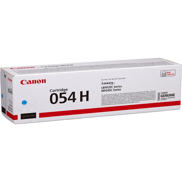 Canon Cartucho de toner 054H 1 unidade(s) Ciano Original