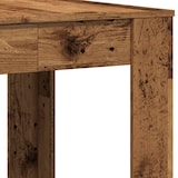 thumbnail of Mesa de comedor madera ingeniería envejecida 140x74,5x76 cm
