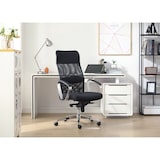 thumbnail of SIGMA Cadeira executiva EC506, plástico/cromo, altura do assento ajustável, preto