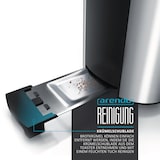 thumbnail of Arendo Toaster für 4 Scheiben, 1500W, Langschlitz, Wärmeisoliert, Brötchenaufsatz, Display, silber/schwarz