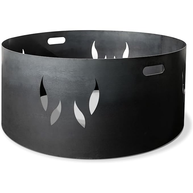 SOUK ONE Feuerschalen Funkenschutz Ø 60 cm - Funkenschutz für Feuertonne und Feuerkorb