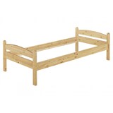 thumbnail of Kieferbett natur Einzelbett 80x200 Massivholz-Bettgestell Futonbett ohne Rollrost 60.32-08 oR