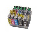 thumbnail of 5x Tintenpatronen kompatibel f. DCP-J1050DW  ersetzt Brother LC-421XL und LC-421 Tintenpatronen