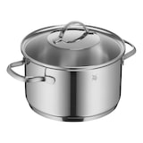 thumbnail of Wmf provence plus, set pentole 5 pezzi in acciaio cromargan® 18/10 + 4 coperchi in vetro