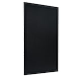 thumbnail of Securit® Ardoise murale "Woody" - Bois finition noir laqué - Feutre-craie et kit de montage inclus - 40x60cm
