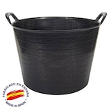 thumbnail of Capazo con Asa Reforzada (Negro, 42l) - Flexibles y resistentes: Jardinería, Construcción, Lavanderías, Tareas Agrícolas, hogar