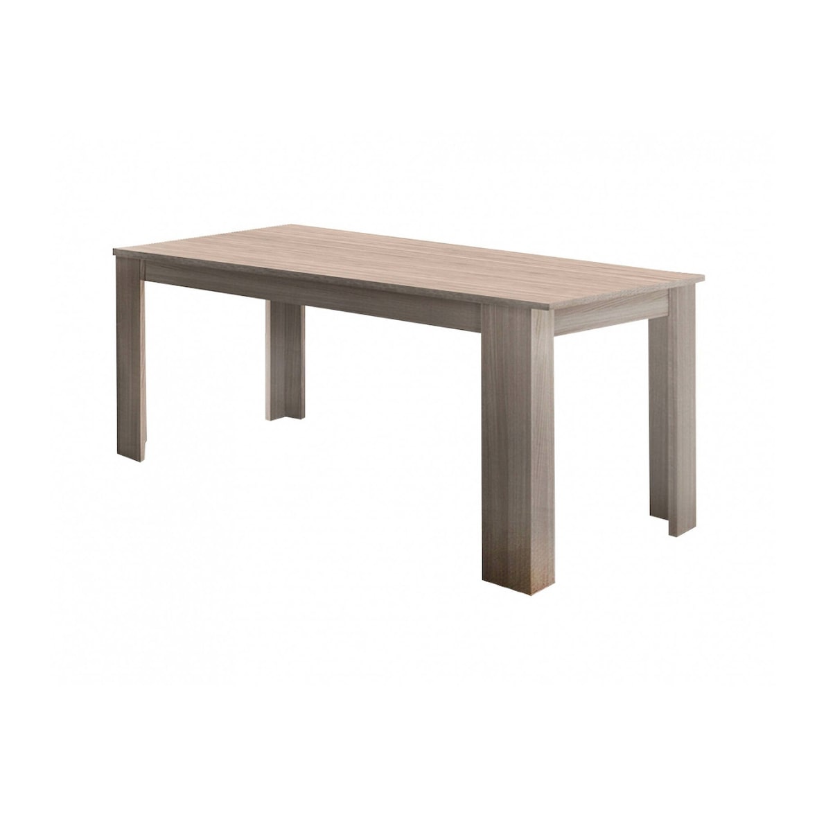 Dmora Ausziehbarer Esstisch Natan, Ausziehbare Konsole bis zu 12 Sitzplätze, ausziehbare Konsole 100% Made in Italy, cm 160/210x90h75, Perlulme
