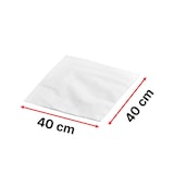 thumbnail of Servilletas de papel blancas, 40 x 40 cm, 3 capas, paquete de 40 x 16 piezas