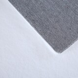 thumbnail of Teppich Kurzflor Uni Modern Waschbar Strapazierfähig Esszimmer Flur OEKO-TEX Weiß 80x150 cm Schadstoffgeprüft – NECKAR von Kadima Design