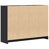 thumbnail of vidaXL Sideboard Schwarz Eiche 102x33x75 cm Holzwerkstoff