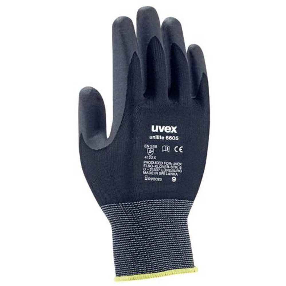 Uvex uvex unilite / unipur 6057307 Polyamid, Nitrilschaum Montagehandschuh Größe (Handschuhe): 7 EN