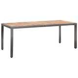 thumbnail of Helloshop26 - Conjunto de comedor de jardín de 9 piezas y cojines en resina tejida gris 02_0014843