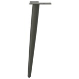 thumbnail of vidaXL Couchtischbeine Konische Form 4 Stk. Anthrazit 42-43 cm Stahl