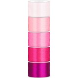 thumbnail of Satin Geschenkband 50mm 5 Farben je 25m lang rosa pink Schleifenband Geschenkverpackung Geburtstag Hochzeit Weihnachten