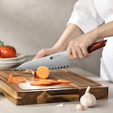 thumbnail of XinZuo - Damascus koksmes 21cm - X03 Xing Series - Mauro Uliassi (3-sterren Michelin chef)