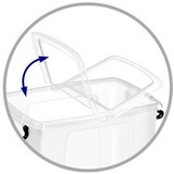 thumbnail of Mehrzweckbox Strata 75 Liter 485x415x600mm transparent