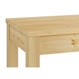 thumbnail of Schreibtisch Laptoptisch Beistelltisch Schmaler Esstisch 100x45 Kiefer Natur V-90.70-55A100x45
