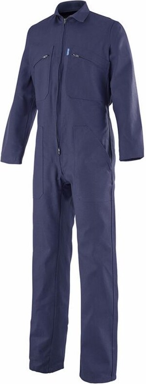 Cepovett - Combinaison de travail 1 Zip 100% coton Essentiels #00007f ...