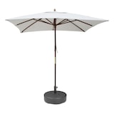 thumbnail of Pied de parasol en plastique noir Bolero 40L