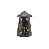 thumbnail of Laterne Spukschloss Metalllaterne Geisterhaus 23cm für Teelichter/LED Kerzen
