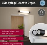 thumbnail of Paulmann Selection Bathroom LED Spiegelleuchte Orgon Steckdose  IP44  3000K 600lm 230V 7,5W  Schwarz 71213