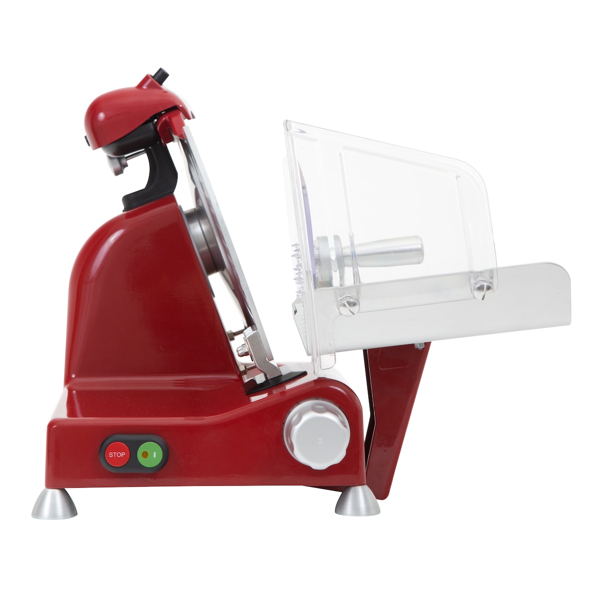 R.G.V. Affettatrice Luxury 25 Red Edition 140W dotata di innovativo sistema easy clean 90447