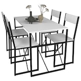 thumbnail of VCM Essgruppe Insasi Weiß H. 85 x B. 120 x T. 60 cm