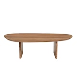 thumbnail of SIT Möbel Mesa de centro 135 x 76 cm | triangular | acácia maciça, cor natural | L 135 x P 76 x A 38 cm