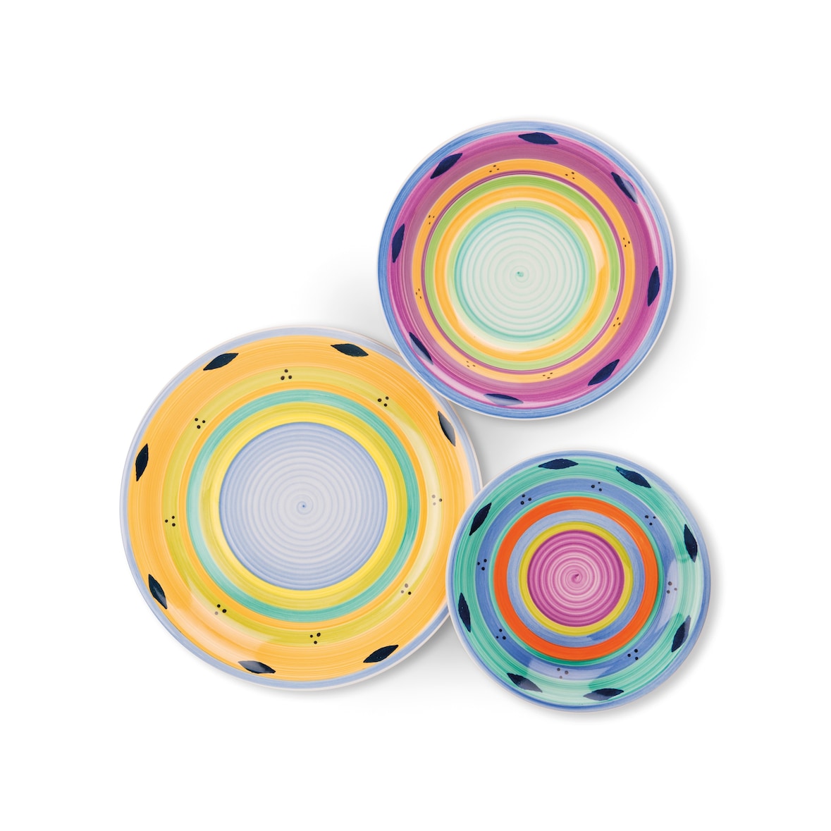 Excelsa Geschirrset 18-Teiliges Esprit Ceramica Bunt