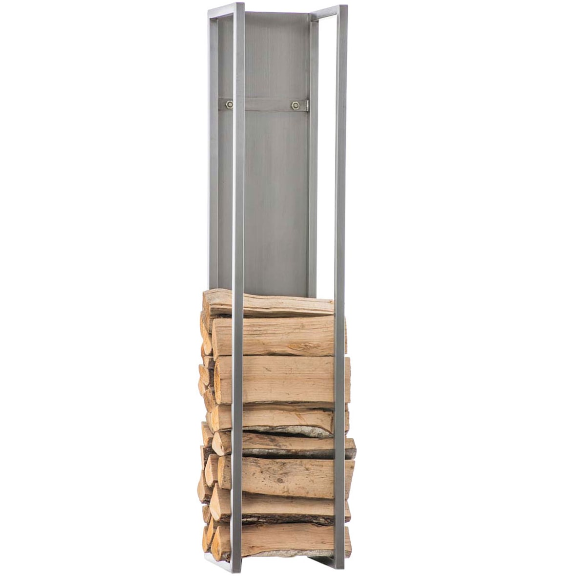 Suporte de lenha Spark aço inoxidável/160 cm