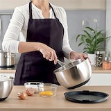 thumbnail of Bol pâtissier inox avec couvercle 22 cm -  Argent / Métallique Rond Acier Inoxydable (inox  Baumalu 22.50x22.50 cm