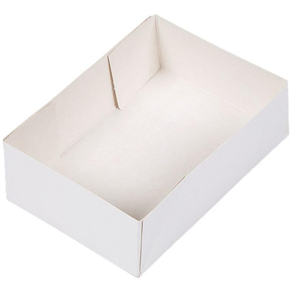 Firplast Caissette pâtissière carton blanche 160mm x 120mm x 50mm (x100)