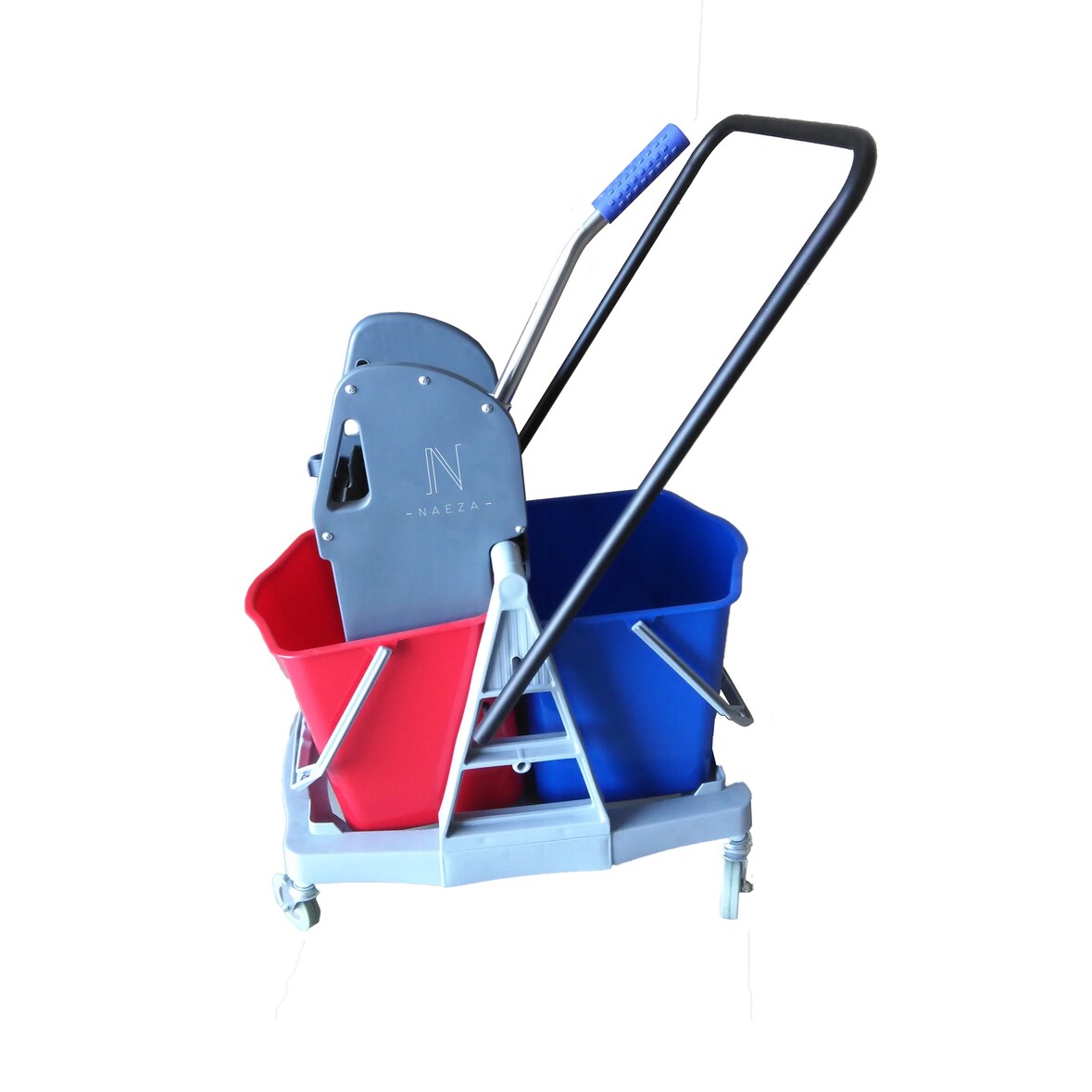 Carro de limpieza marca jami. Carro de limpieza doble cubo con prensa