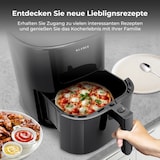 thumbnail of KLAMER Heißluftfritteuse 5l XL, Heissluftfritteuse mit Sichtfenster & Schüttel-Erinnerung, Ölfreier 1500W Airfryer mit LED-Touchscreen, digitalem deu…
