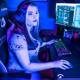 thumbnail of Logitech g pro x casque de jeux over-ear avec micro blue voCe, dts