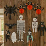 thumbnail of WellHome - Halloween-Dekorationen – Set mit 11 festlichen Hängeteilen