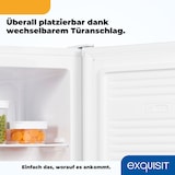 thumbnail of Exquisit Mini-Gefrierschrank, Gefrierschrank klein, 33 Liter, 4-Sterne-Gefrierfach, Kompakt, Temperaturregelung, GB505-040E weiss