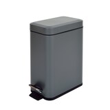 thumbnail of SVITA STM5 Mülleimer Treteimer 5l inkl. Inneneimer Softclose-Deckel Grau