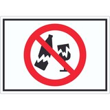 thumbnail of Aufkleber Glas verboten Symbol A1 (594x841mm)