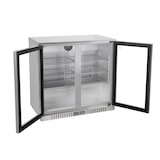 thumbnail of METRO PROFESSIONAL Frigorífico de bar GBC3002S, 90 x 53 x 86,5 cm, 198 L, plata