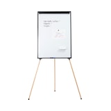 thumbnail of Bi-Office Pizarra Magnética con Caballete Trípode Essence, marco de Aluminio negro y de madera, Pizarra Euro - 70 x 100 cm, para rotafolios