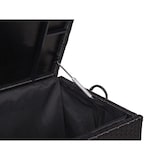 thumbnail of Auflagenbox VERA Schwarz Polyester Gartenbox Aufbewahrungsbox Kissenbox Gartentruhe Outdoor