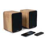 thumbnail of Thomson Ws602duo - Ensemble De 2 Enceintes Avec Caisson En Bois - 100w - Bluetooth 5.0 - 2 Sorties Rca - Bois Clair