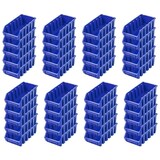 thumbnail of PROREGAL Mega Deal 40x Sichtlagerbox 2L | HxBxT 7,5x11,6x21,2cm | Polypropylen | Blau | Sichtlagerbehälter, Sichtlagerkasten, Sortierbehälter