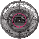 thumbnail of tectake Poltrona giratória de rattan GARGANO  Cinzento