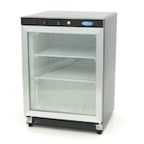 thumbnail of Congélateur - 200L - noir - avec porte vitrée