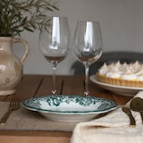 thumbnail of Novastyl - Lot 6 assiettes creuses faustine 22cm en grès vert