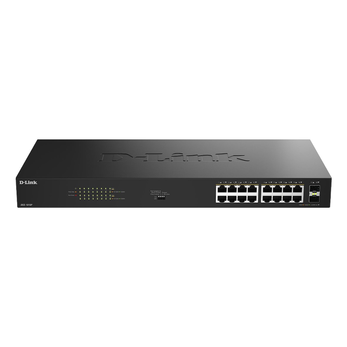 DLINK DGS-1018P/E 18-Port-Gigabit-PoE+-Switch